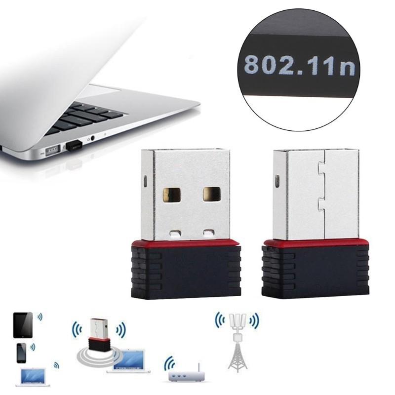 150 mbps usb 2 . 0 wifi อะแดปเตอร์เครือข่ายไร้สาย lan card ความเร็วสูง