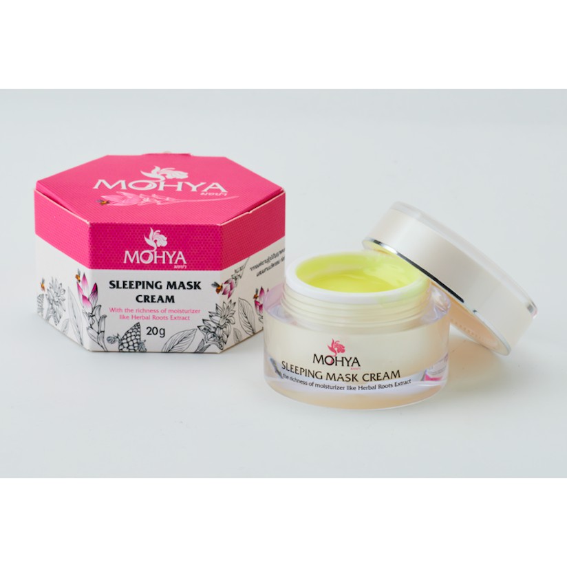 Sleeping Mask Cream เพิ่มความกระจ่างใส ขนาด 20g Shopee Thailand