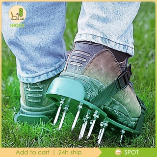 ✨พร้อมสต็อก✨Lawn Aerator Heavy Duty Spiker Shoes Garden Durable  Exercise