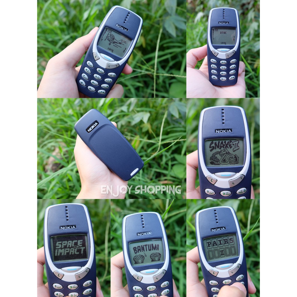 พร้อมส่ง โทรศัพท์มือถือ Nokia 3310 แท้ 100% ใช้งานได้จริง โทรเข้า-ออก ส่ง SMS.
