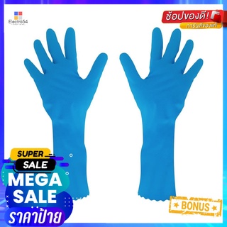 ถุงมือยาง POLY-BRITE COMFORT SIZE M สีฟ้าRUBBER GLOVES POLY-BRITE COMFORT SIZE M BLUE