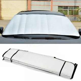 ม่านบังแดดรถยนต์ กันรังสี UV ม่านพกพา กันรังสี UV CAR SUN SHADE ขนาด150x70cm T0319