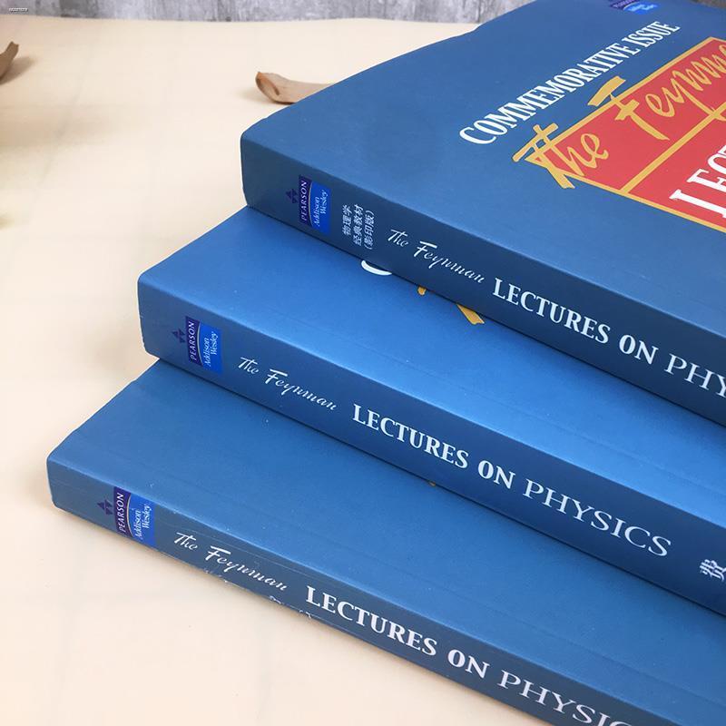 สินค้าเฉพาะจุดทั้ง 3 เล่ม Feynman Physics Lectures Volume 1 + Volume 2 + Volume 3 English Version Th