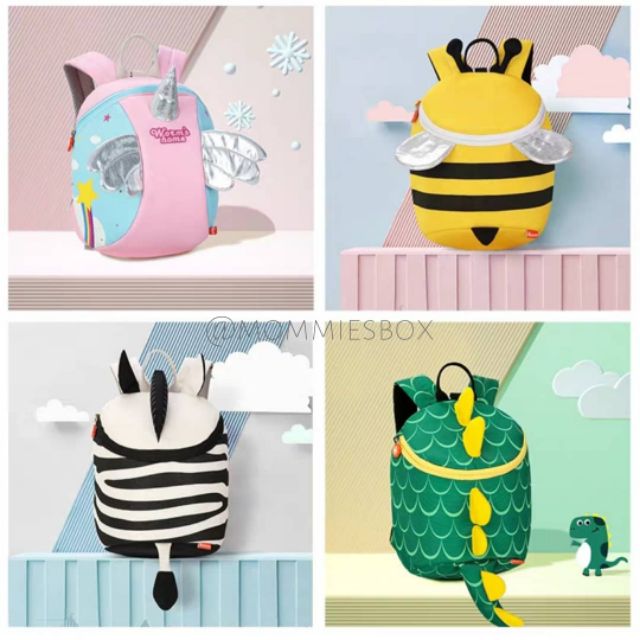 [วันนี้ลดเพิ่ม 5%] กระเป๋าเป้เด็ก มีสายจูง น่ารัก แข็งแรง ทนทาน สายจูงถอดได้ มีเข็มขัดล็อคด้านหน้ากันหลุด