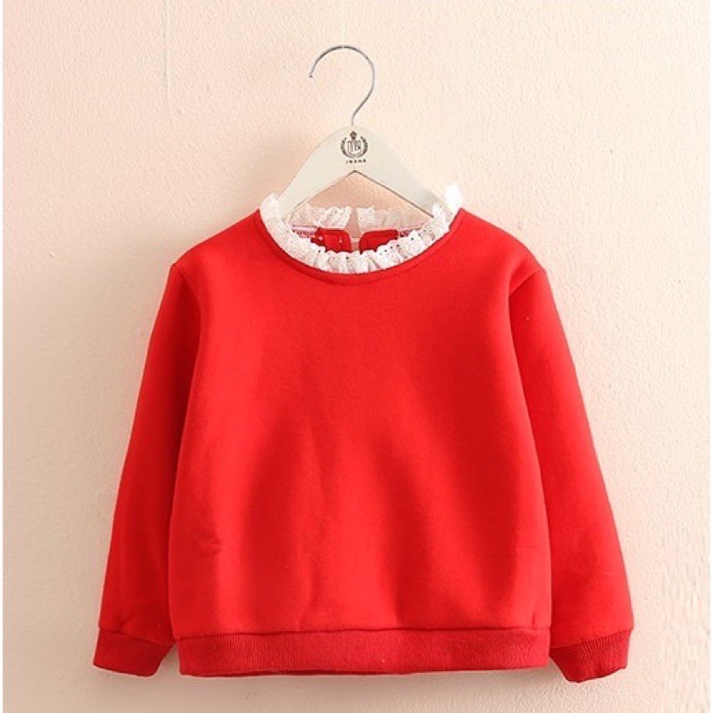 [HOT] เสื้อสเวตเตอร์ผ้าฟลีซ Baby&Kids Element สําหรับเด็กผู้หญิงตั้งแต่ 14-17 กก