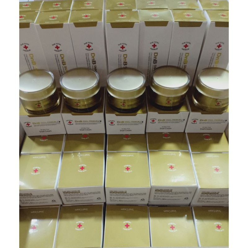 DnB Snail Premium Cream แท้ 100% ขนาด 50g.ครีมบำรุงผิวหน้าผสมสารสกัดจากเมือกหอยทาก
