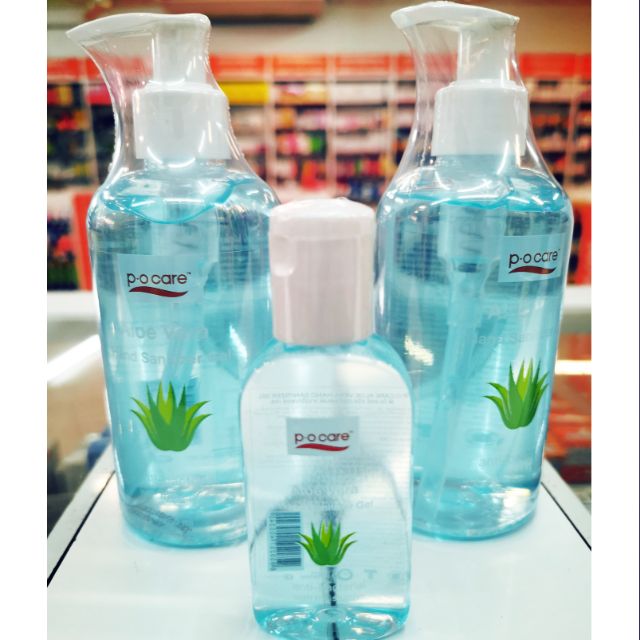 **พร้อมส่ง** P.O CARE Aloe vera Hand Sanitizing Gel 73%