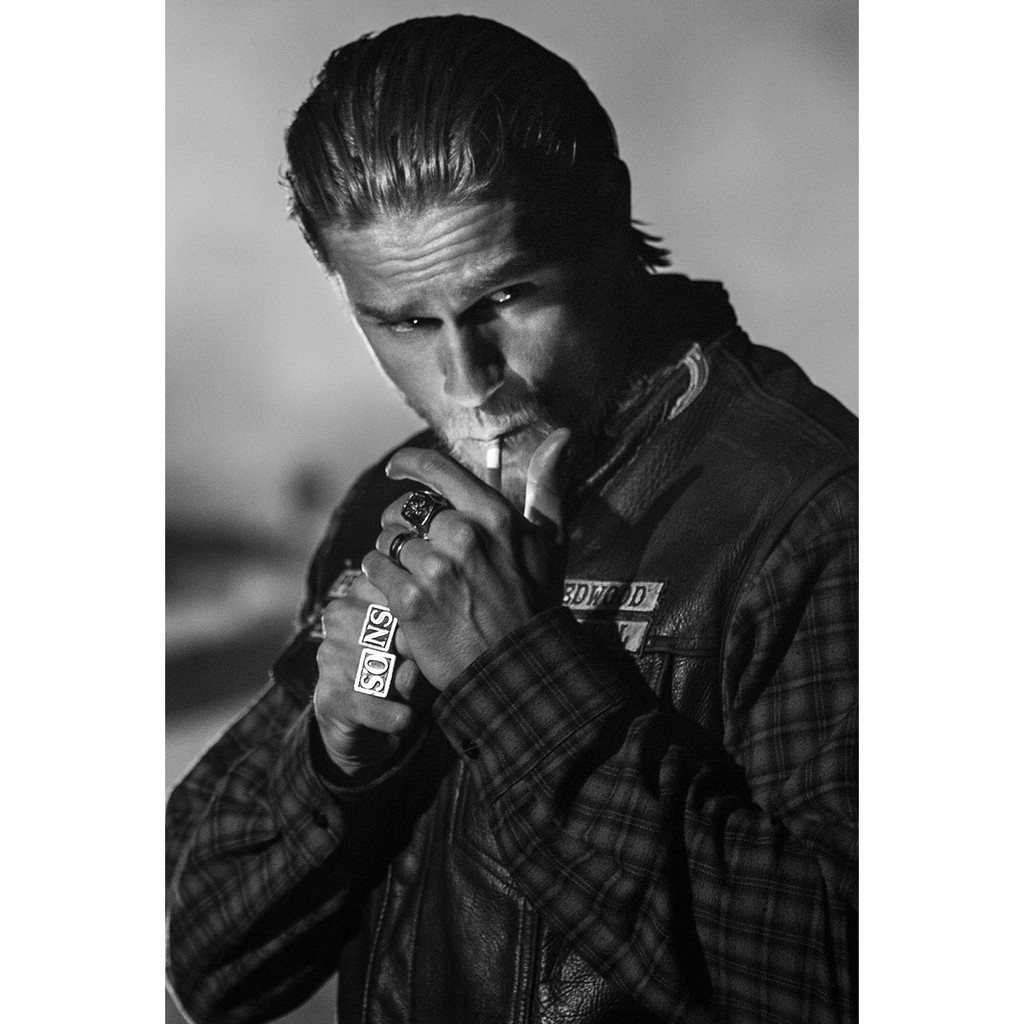โปสเตอร์ ซีรีส์  Sons of Anarchy SOA TV Series Poster หนัง รูปภาพ ภาพติดผนัง โปสเตอร์ภาพพิมพ์ Movie 