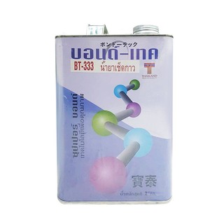 น้ำยาลบคราบกาว BONDTECH BT-333 1L LUBRICANTION BT-333 1L CLEAR GLUE STAIN