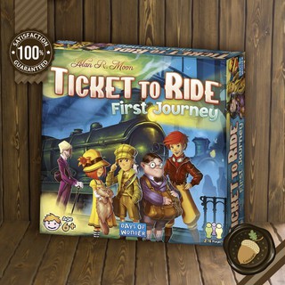 Ticket to Ride: First Journey US Map บอร์ดเกม คู่มือภาษาอังกฤษ