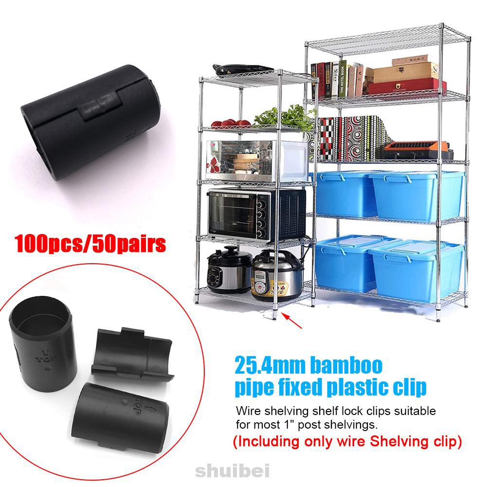 Bamboo Wire Shelving Clip Ee, Metro Shelving Clips