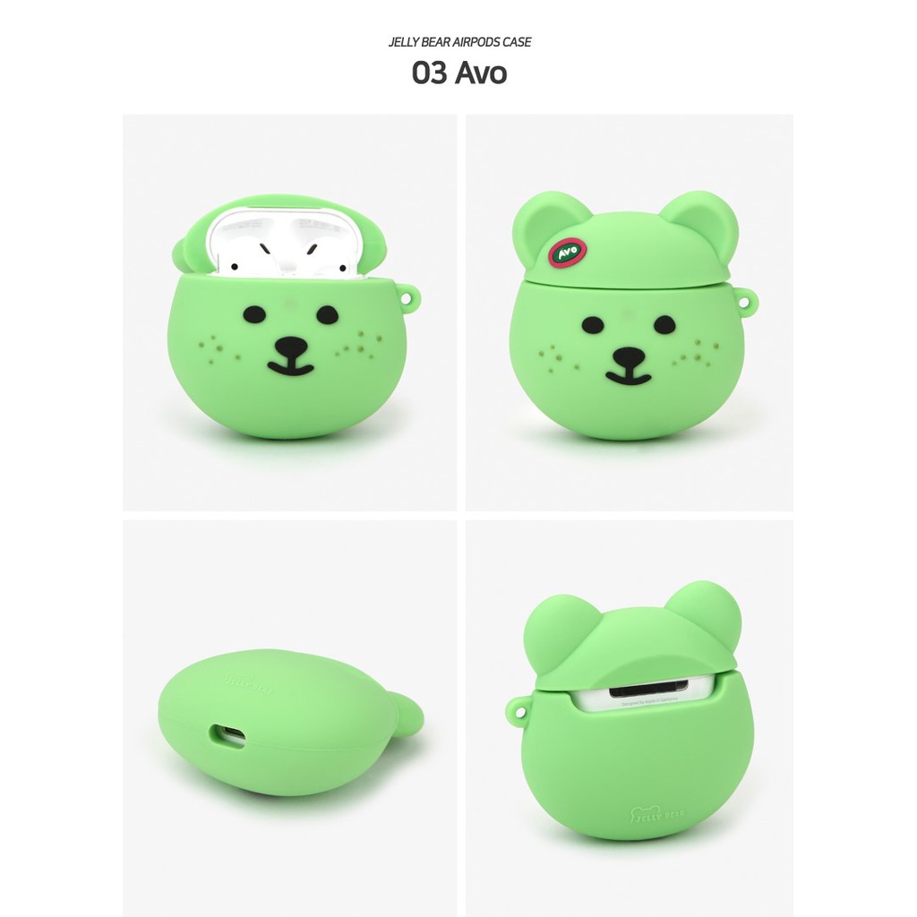 Jelly Bear Airpods Case แอร์พอดส์ซิลิโคนเคส จาก Dailylike ลิขสิทธิ์แท้