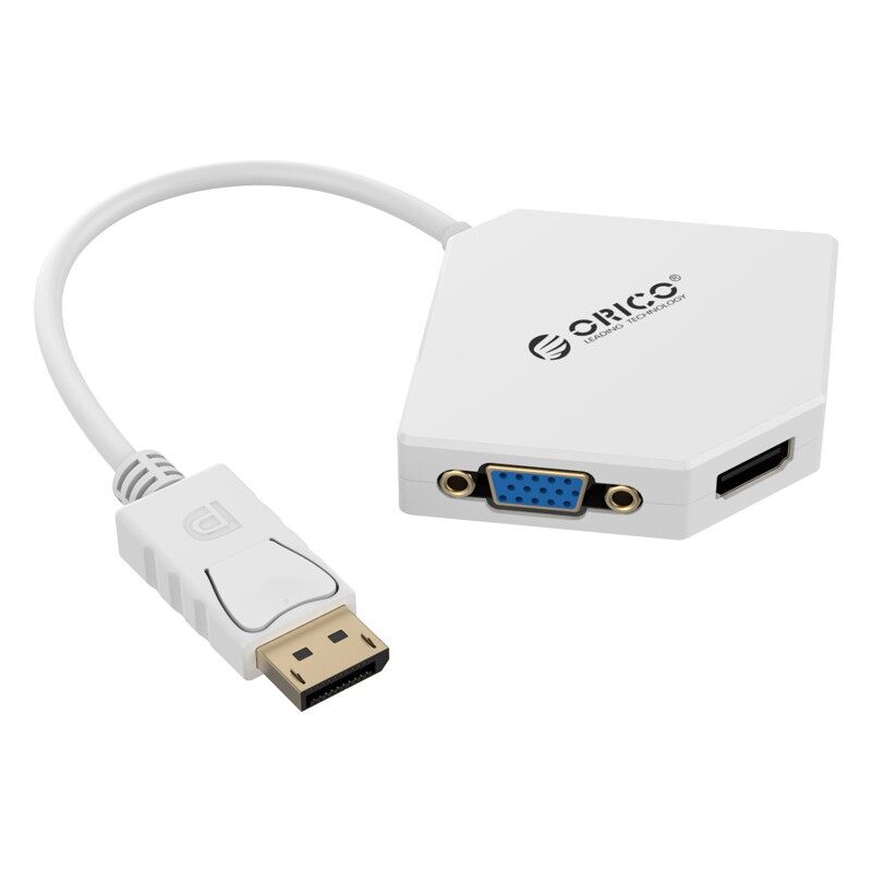 ORICO (DPT-HDV3-WH) DP To HDMI DVI VGA Adapter To รูปที่ 3
