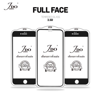 ฟิล์มกระจกเต็มจอ JDO VIVO Y12A / VIVO Y1S  ฟิล์ม ฟิล์มกระจก ฟิล์มกันรอย กระจกเต็มจอ