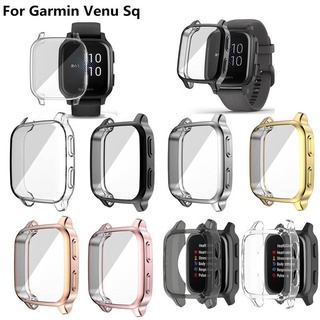 ฝาครอบนาฬิกาข้อมือ Tpu แบบนุ่มสําหรับ Garmin Venu Sq