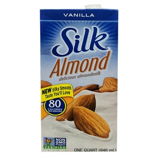 ✨Sale✨ Silk Pure Almond Milk Vanilla 946ml 🚚พร้อมส่ง!✅