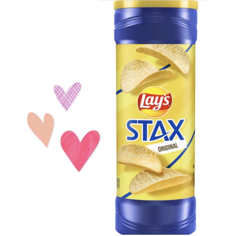 lay's stax original มันฝรั่งทอดกรอบ เลย์ ขนมกินเล่น อเมริกา 🇺🇸 USA 100% พร้อมส่งจ้า สั่งเลย potato c