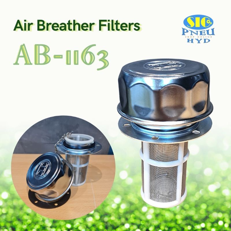 AB-1163-S (CLC) ฝาเติมน้ำมันถังไฮดรอลิค Net DIA 50 แบบมีโซ่