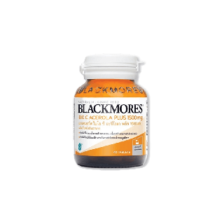 [สินค้าใหม่!!!] Blackmores(แบล็คมอร์) Bio C Acerola PLUS 1500 mg ขนาด 40 เม็ด [EXP.02/05/2023]