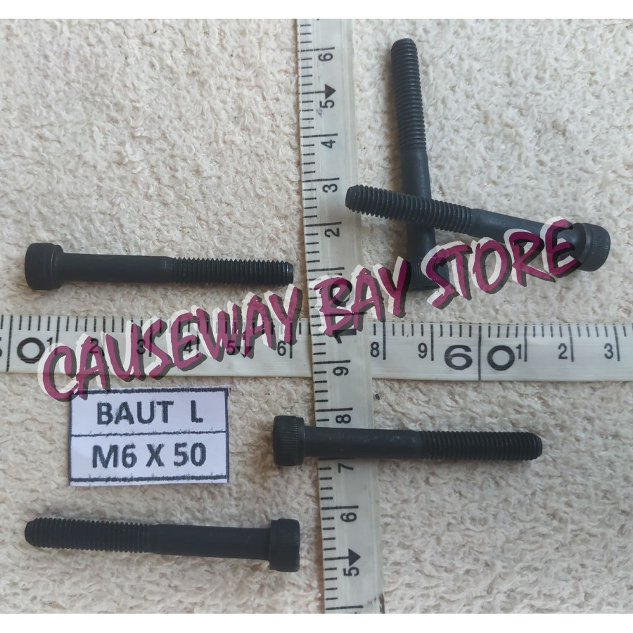 BOLT L M6 X 50******