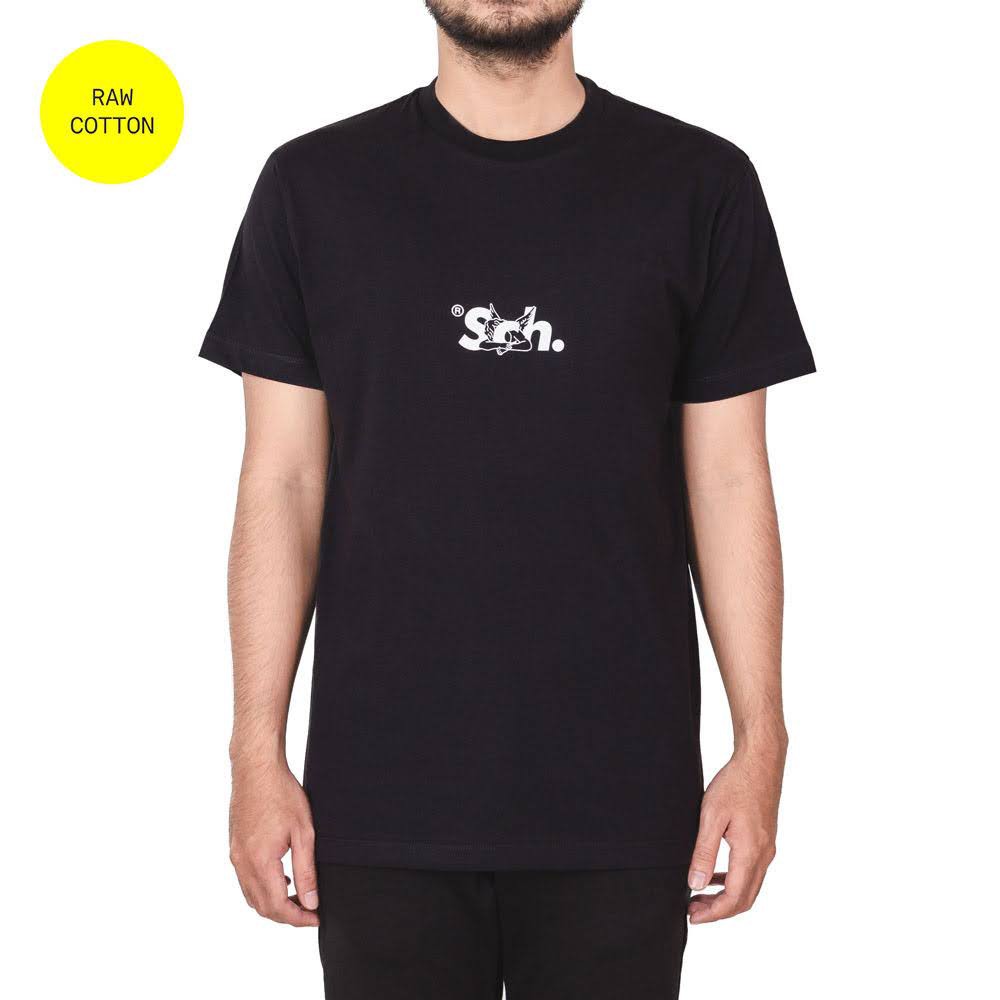 Sch เสื้อยืด Oxter Ss สีดํา