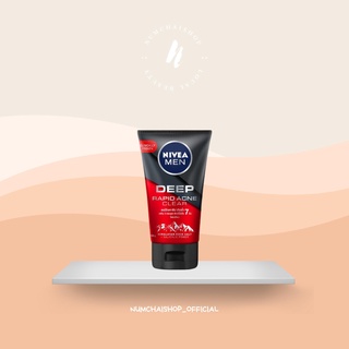 Nivea Men mud foam deeprapid acne | นีเวีย เม็น มัดโฟม ดีพ ราพิด แอคเน่ 100 กรัม