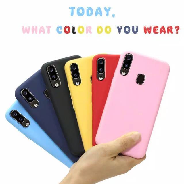 0395 VV CASE HP VIVO V9 S1 V15Pro Y12 Y15 Y17 Y12i Y91 Y93 Y95 Y85 softcase candy pastel doff