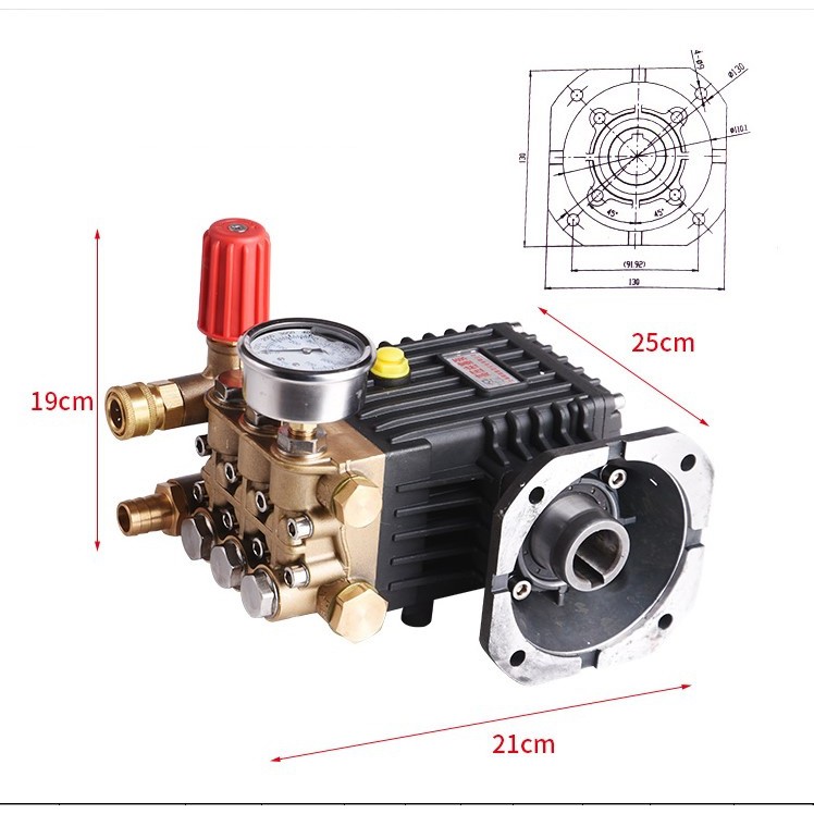 หัวปั้มแรงดันสูง สำหรับปั้มฉีดน้ำ คาร์แคร์และอื่นๆ 150bar-300bar สั่งสินค้า 7-14วัน สำหรับบางรุ่น