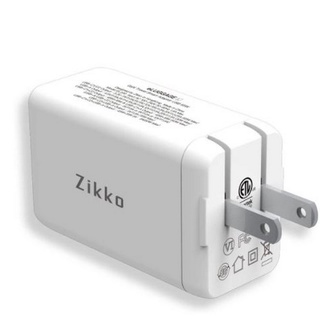 ปลั๊ก Zikko GaN Travel Smart Adaptor USB 65W