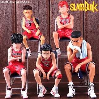 เซ็ตตุ๊กตาโมเดลฟิกเกอร์ไซส์ใหญ่ SlamDunk Limited Edition Model Figure ชุด 5 ตัวแอคชั่นสุดน่ารักสินค้านำเข้าจากต่างประเทศ