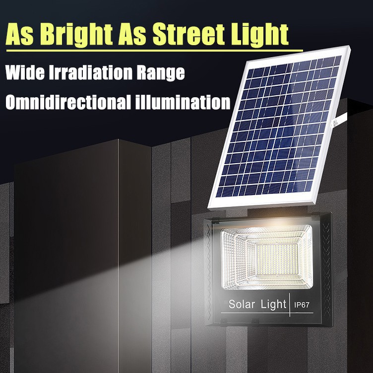 โซล่าเซลล์ ไฟโซล่าเซลล์ ไฟสปอร์ตไลท์ 50W ไฟถนนโซล่าเซลล์ solar cell ไฟโซล่าและแผงโซล่า Solar Light LED 50/300W