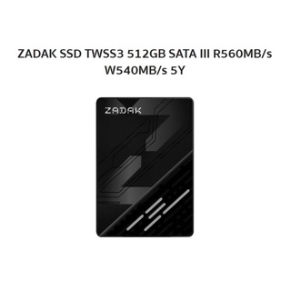 ZADAK SSD TWSS3 512GB SATA III R560MB/s W540MB/s 5Y