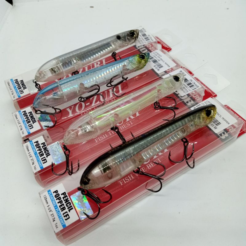 **Yozuri 三维 Pencil Popper ( Floating ) เหยื่อล่อ 135mm