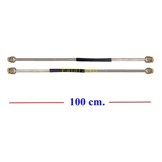 ท่อแอร์ 100 cm เตเปอร์ 3 หุน (แพค2เส้น) แป๊ปแอร์ 100 ซม. แฟร์ สายแอร์ เล็ก 100 เซนติเมตร ท่อน้ำยาแอร์ 1 ม. ท่อ แป็บ