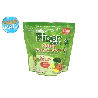 Fibermate CRISPY 15g. ขนมผักผลไม้รวมอบกรอบ สำหรับเด็ก 10 เดือนขึ้นไป