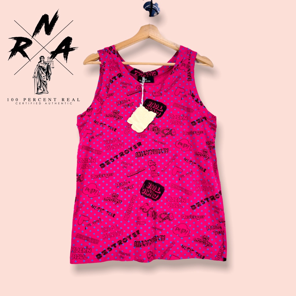 เสื้อ RNA ผ้ายืดคอตต้อน100%อย่างดี  เสื้อทรงสวยน่ารักมาก  ลายสวยมาก สดใสสุดๆ ผ้าดีทิ้งตัวสวย ตัดเย็บ