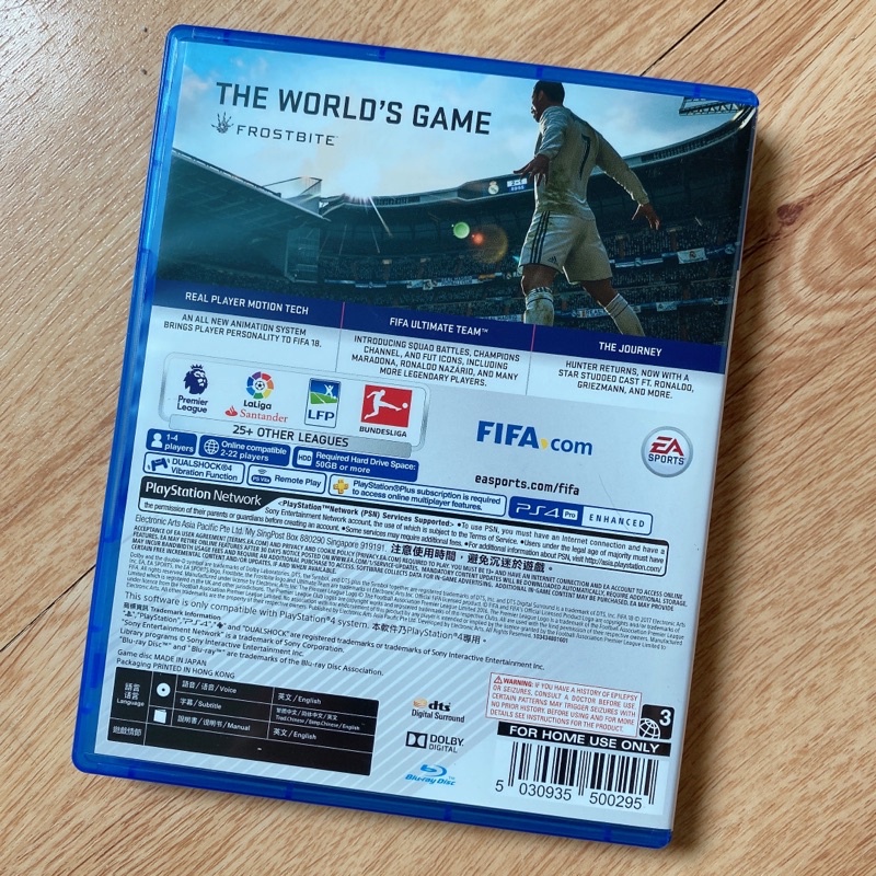Fifa 18 PS4 play station 4 มือสอง - lc2creating - ThaiPick