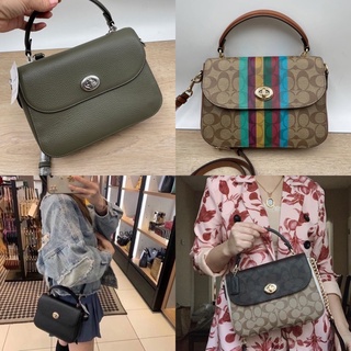 ของแท้100%⚡️พร้อมส่งที่ไทย💋💄 COACH MARLIE TOP HANDLE SATCHEL C1650/ C1557/c4107