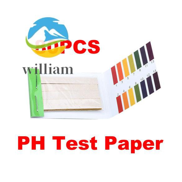 [Ready] 80 Strips PH Meters Indicator Paper PH Value 114 Litmus Testing Paper Kit william01