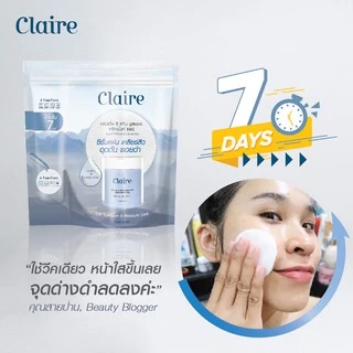Claire Triple C Skin Booster Treatment Pad แบบพกพา 30 แผ่น