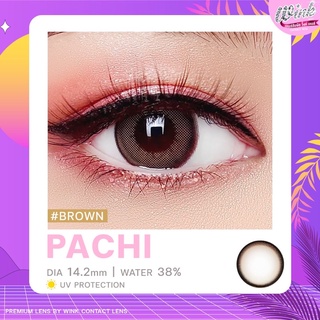 pachi brown รุ่นตัดขอบสีน้ำตาลตาโต แบ๊วแต่ซ่อนความธรรมขาติ