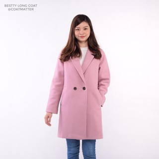 Coatmatter - Bestty Coat : Mellow Rose เสื้อโค้ท