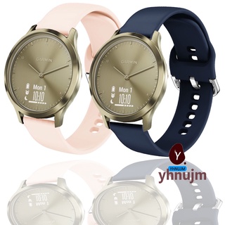 สายซิลิโคน garmin vivomove hr / garmin vivomove trend Smart Watch strap สายนาฬิกา