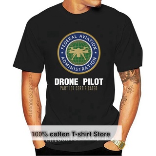 ขายดี!ขายดี เสื้อยืด ลายโดรน FAA 107 UAS UAV EMpjkk49FAkebl55 สไตล์คลาสสิก สําหรับผู้ชายS-5XL