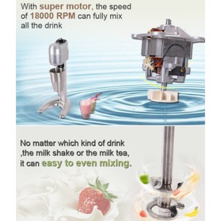 เครื่องปั่นความเร็วสูง Milk shake machine *สินค้ามีพร้อมส่ง*