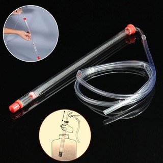 Auto Plastic Syphon Tube Pump Filter Tubing Wine Beer Maker Home Brewing Tool