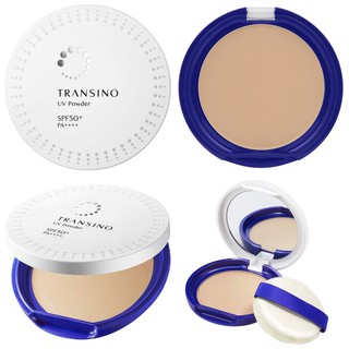 (Pre Order)TRANSINO Medicated UV Powder SPF50 PA++++  12g.แป้งกันแดด กันน้ำ มีส่วนผสมวิตามิน C