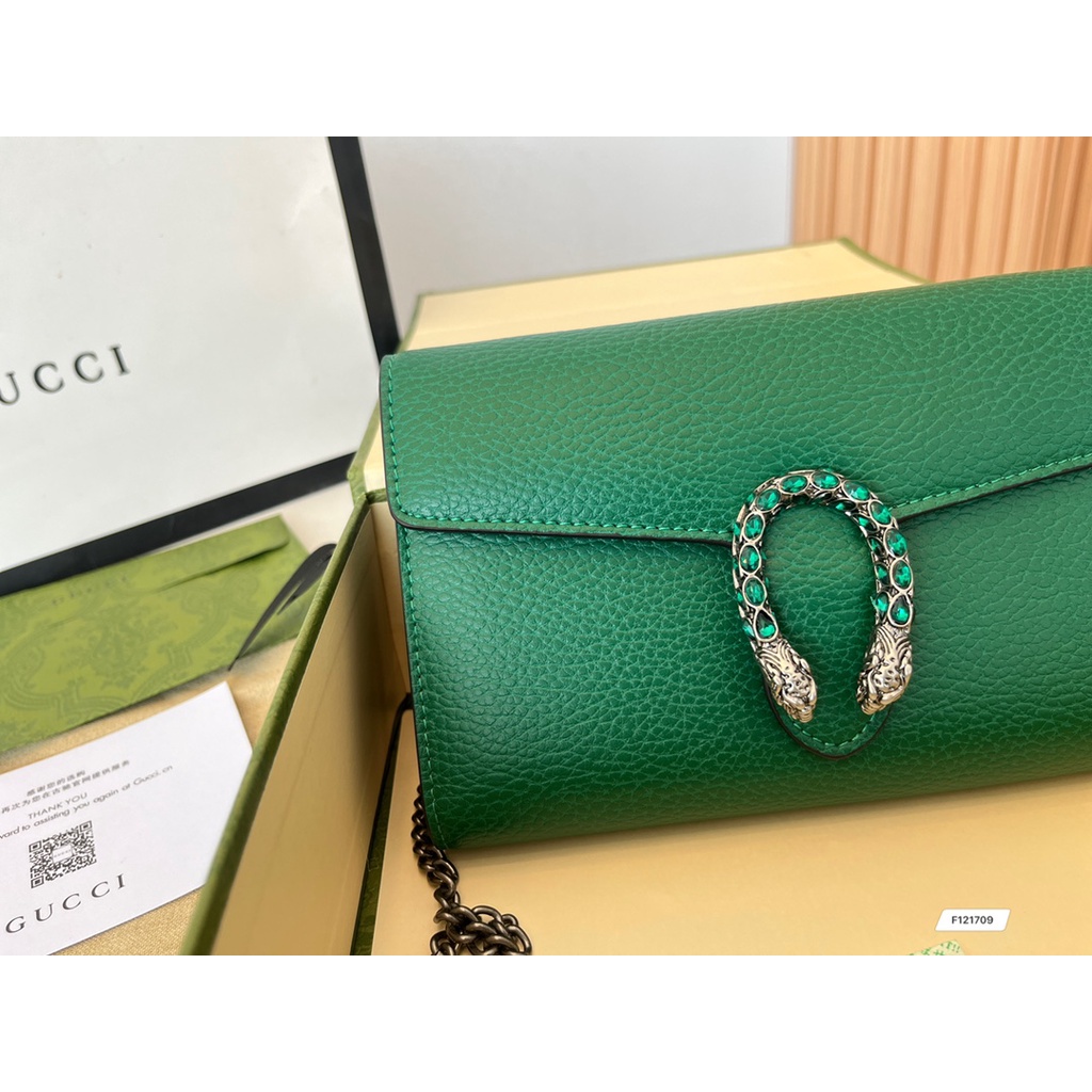 PREMIUM QUALITY GUCCIDIONYSUS WALLET ON CHAIN SLING BAG (WITH BOX
