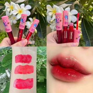 S12058 ลิปทิ้นท์  Sasimi​ Lip​ Tint สไตล์เกาหลี ลิปทิ้นฉ่ำๆ ชุ่มชื้น ปากไม่แห้ง กันน้ำ ติดทน