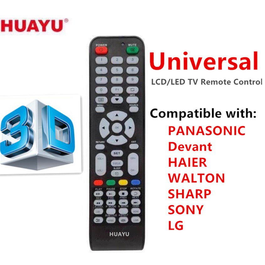 สําหรับ Universal Devant Huayu RM-L1210+E RM-L1210+F RM-L1210+D LCD LED TV สําหรับ LCD LED TV Player